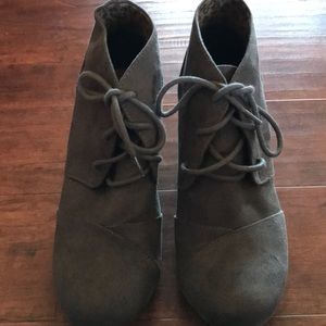 Suede Booties